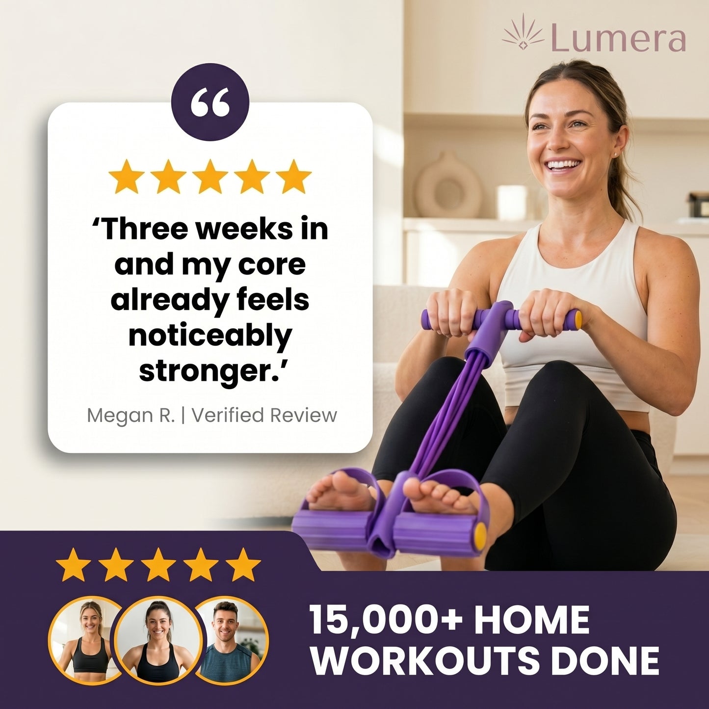 Lumera™ Home Fitness Trainer
