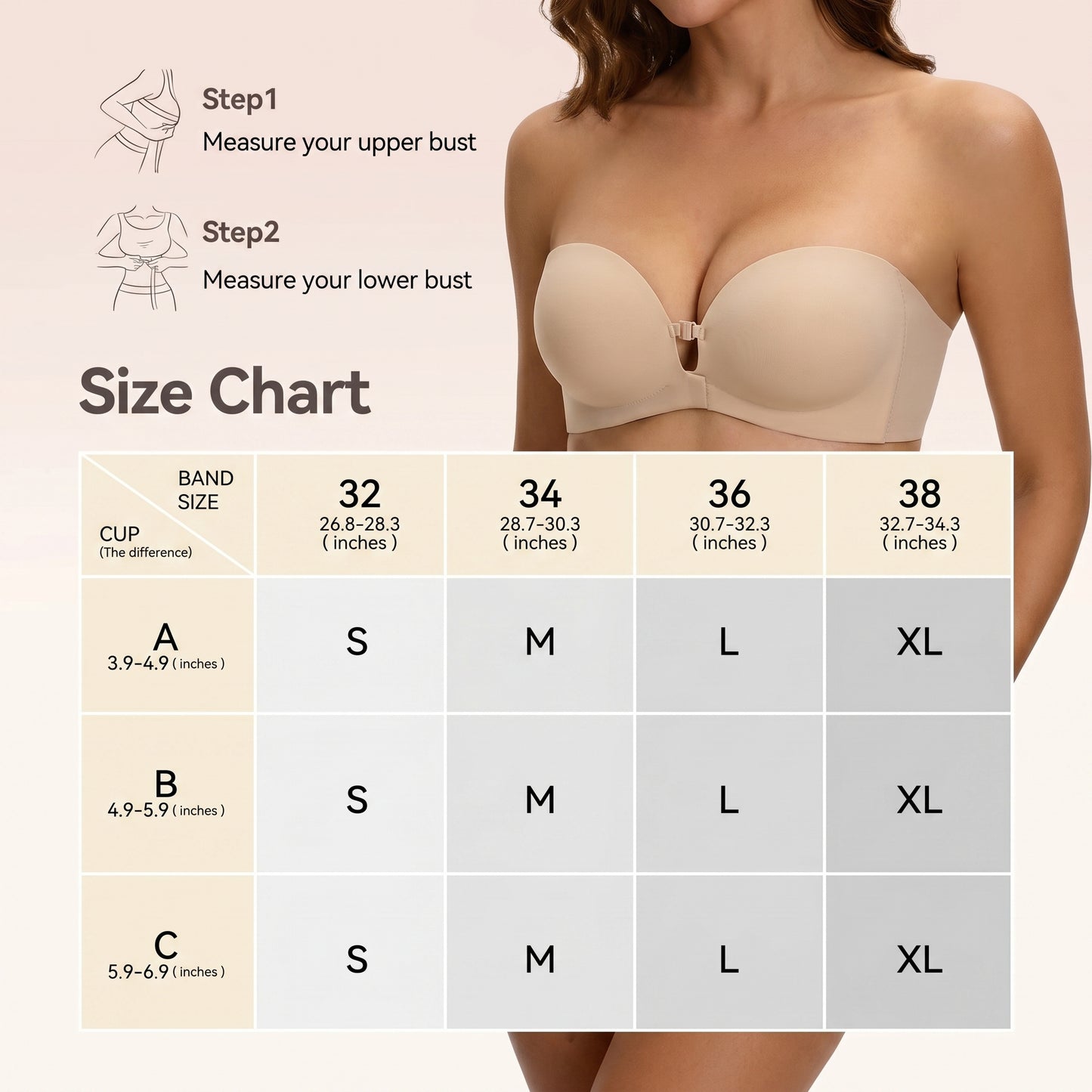 Lumera™ SecureLift Strapless Bra